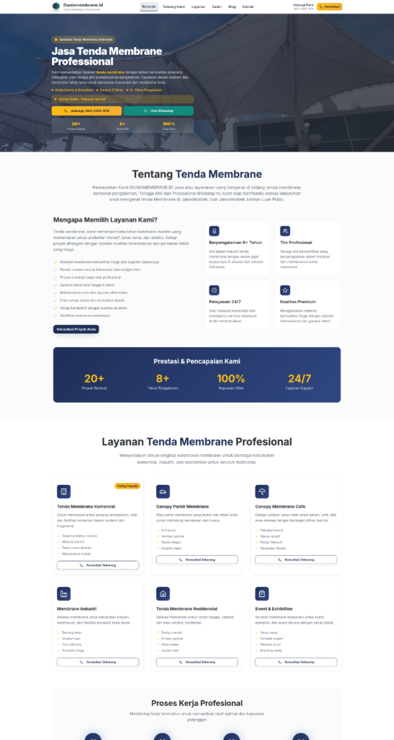 Dunia Membrane Project